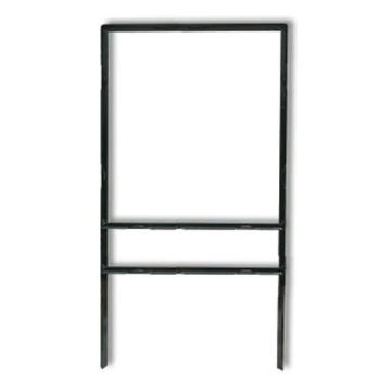 Picture of 30"h x 24"w Metal Frame  - 1 rider (Black)