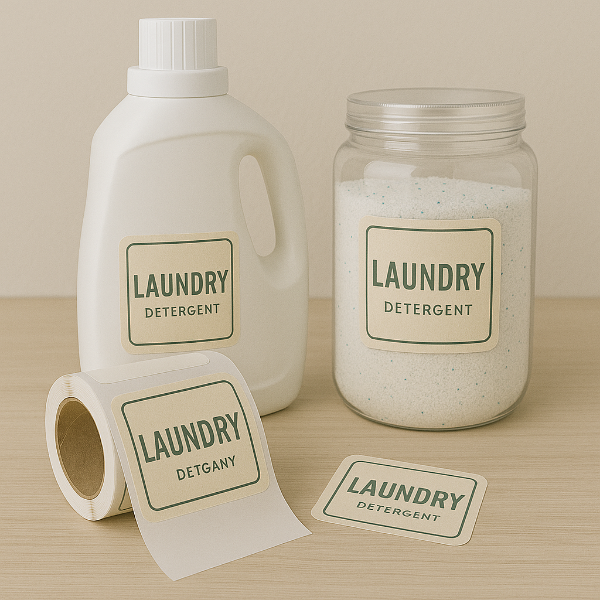 Picture of Roll Labels - Rounded Rectangle