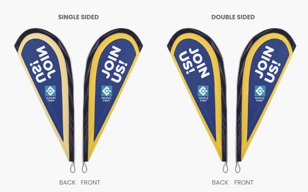 Picture of Teardrop Flags