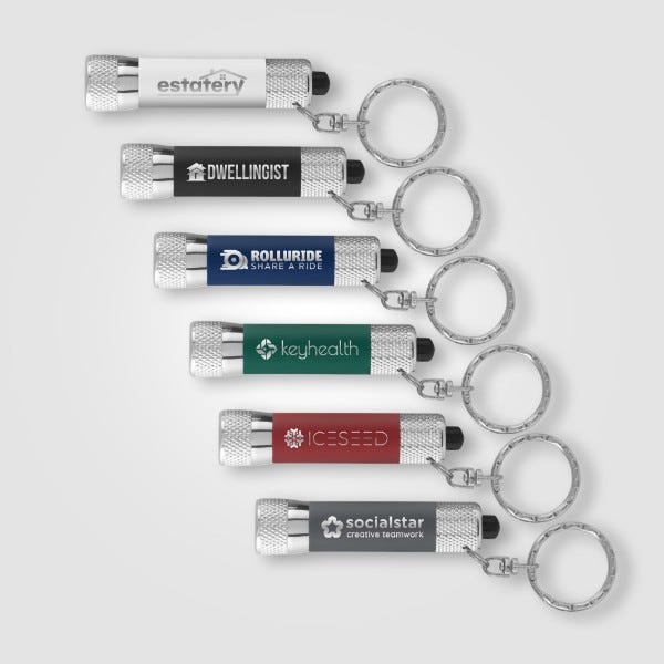 Picture of Chroma Softy LED Flashlight Keyring