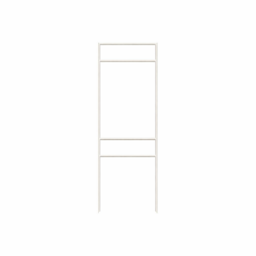 Picture of 24"h x 18"w Metal Frame - 2 riders (White)