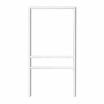 Picture of 30"h x 24"w Metal Frame - 1 rider (White)