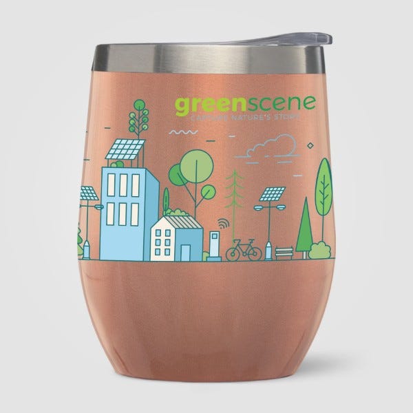 Picture of Escape - 11 oz. Double-Wall Stainless Wine Cup