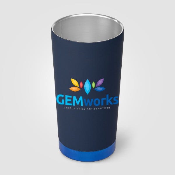 Picture of Whistler Monochrome - 18 oz. Double-Wall Stainless Tumbler