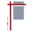 Picture of Colonial Post - Red