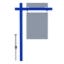 Picture of Colonial Post - Blue