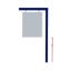 Picture of Uptown Aluminum Post - Blue