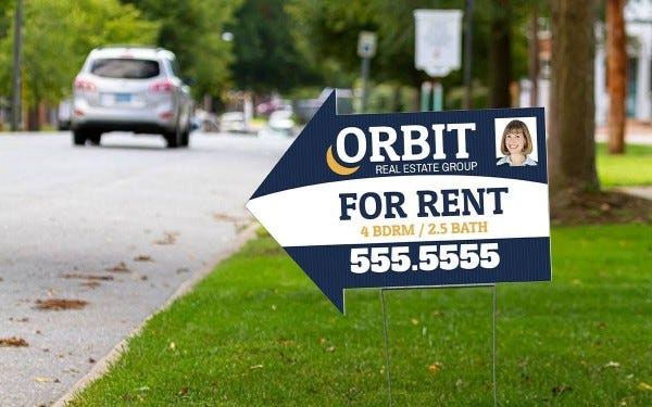 Picture of Custom Shaped Yard Signs