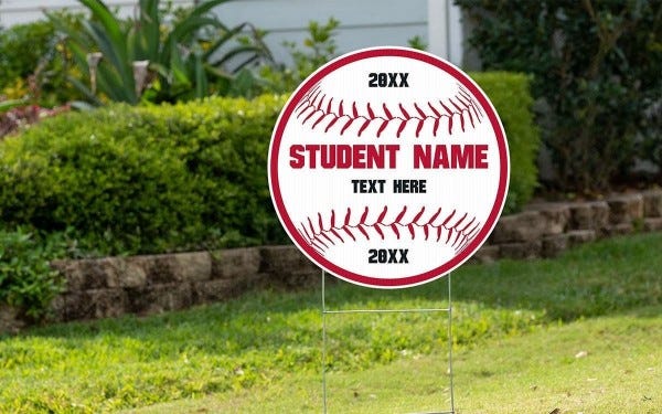 Picture of Custom Shaped Yard Signs