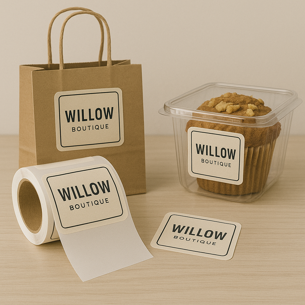 Rounded Rectangle Label Example